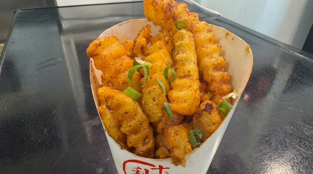 Spicy Crinkle-Cut Fries
