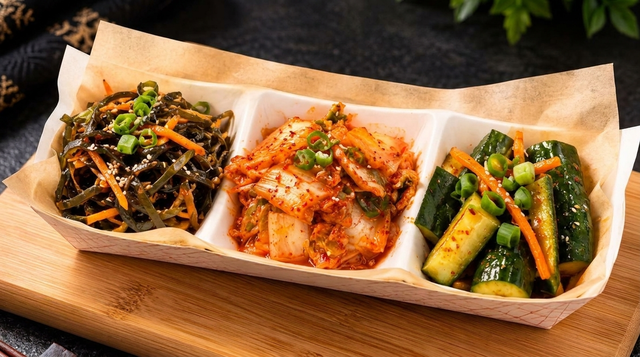 Spicy Veggie Appetizer Trio 素菜綜合三拼