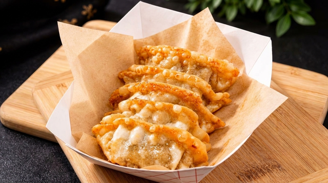 Fried Pork Dumplings (5) 炸豬肉餅.