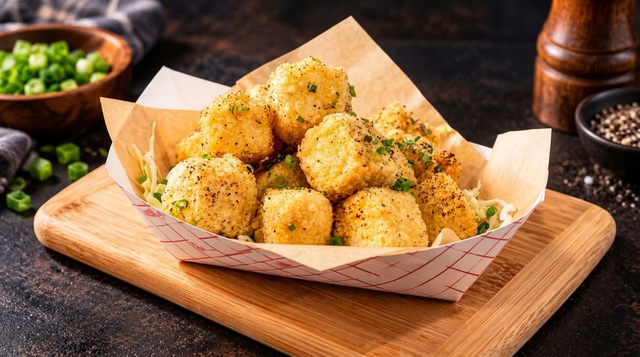 Salt & Pepper Fried Tofu 脆皮炸豆腐