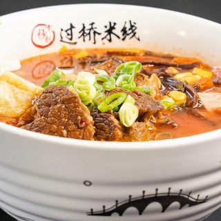 Tomato Soup with Beef Brisket & Tendons 蕃茄牛腩米線